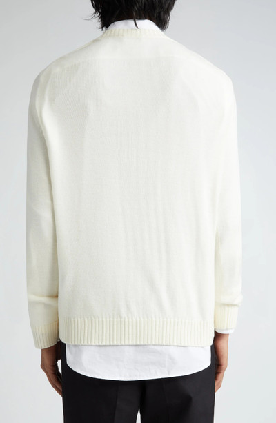Jil Sander Wool Crewneck Sweater outlook