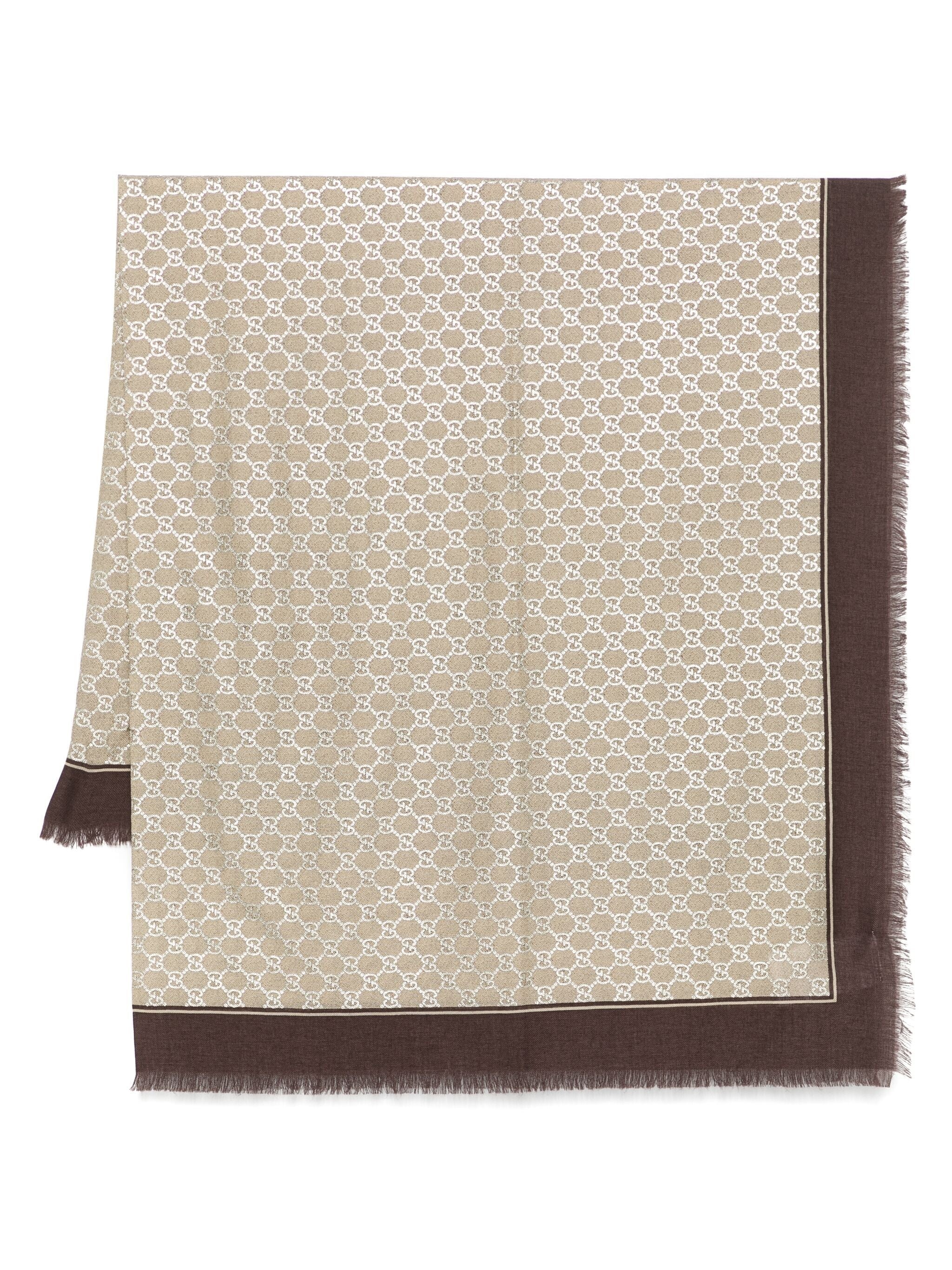 GG Wool Shawl - 1