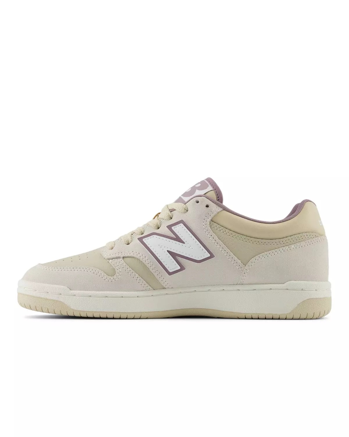 480 "Cream/Violet" Unisex Shoe - 4