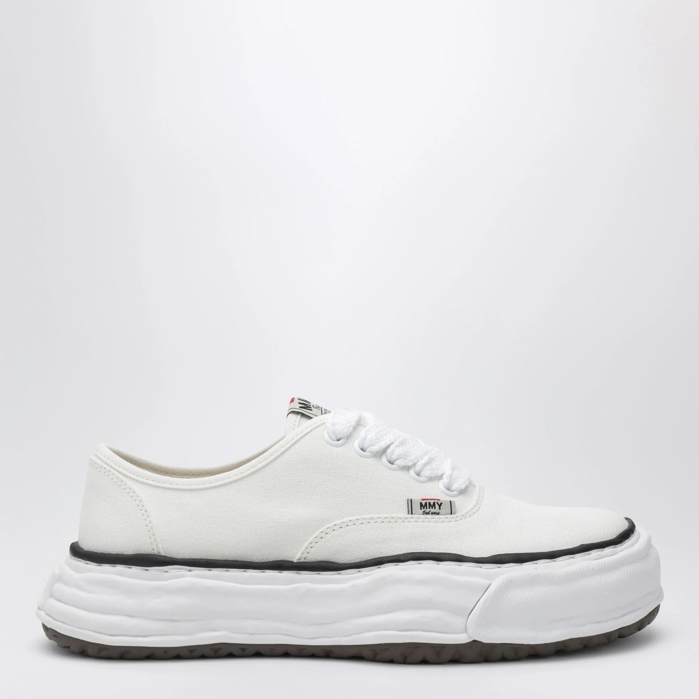 Maison Mihara Yasuhiro Baker Sneakers In White Canvas Men - 1
