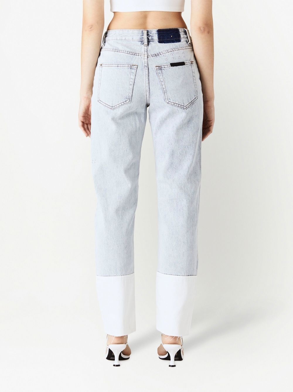 low-rise straight jeans - 3