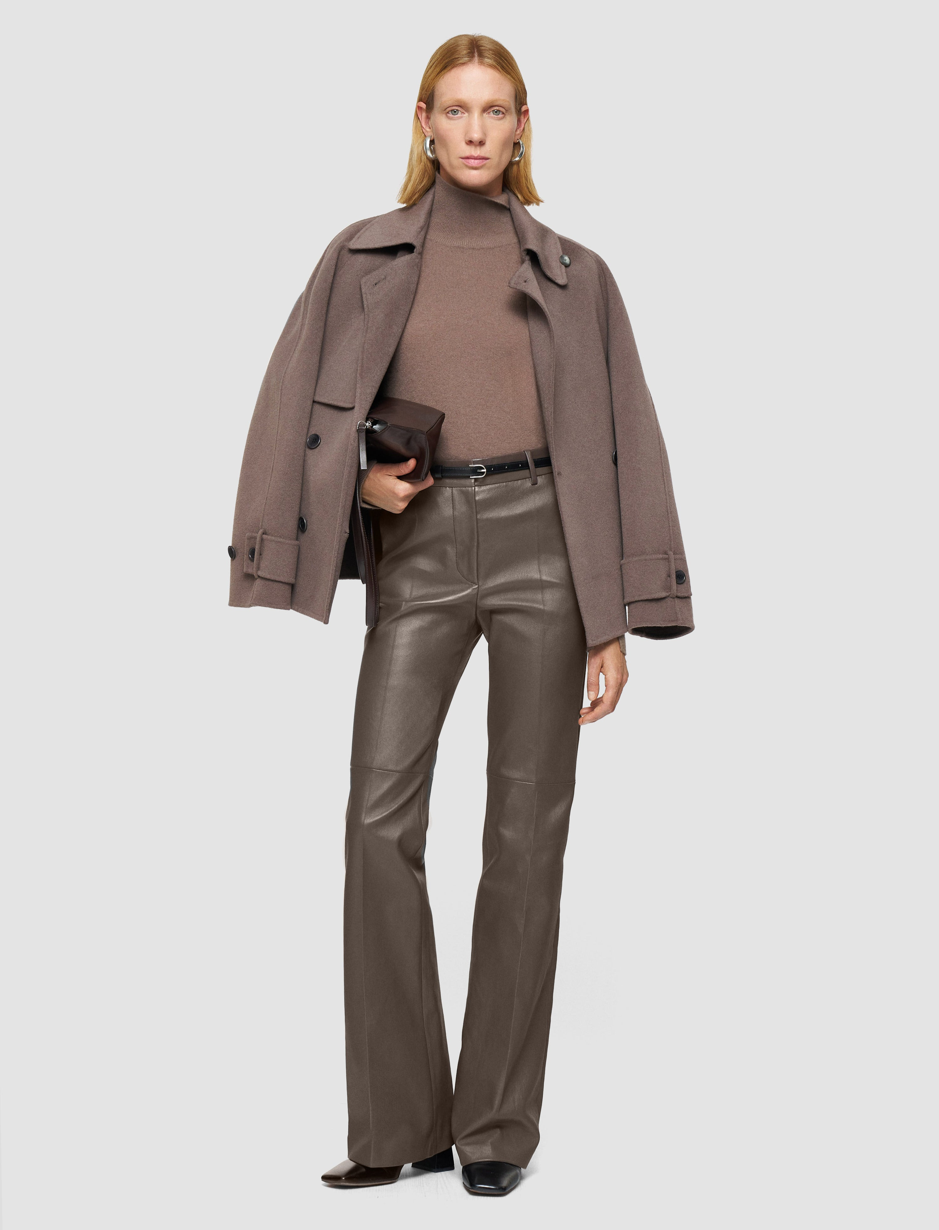 Tafira Leather Stretch Trousers - 2