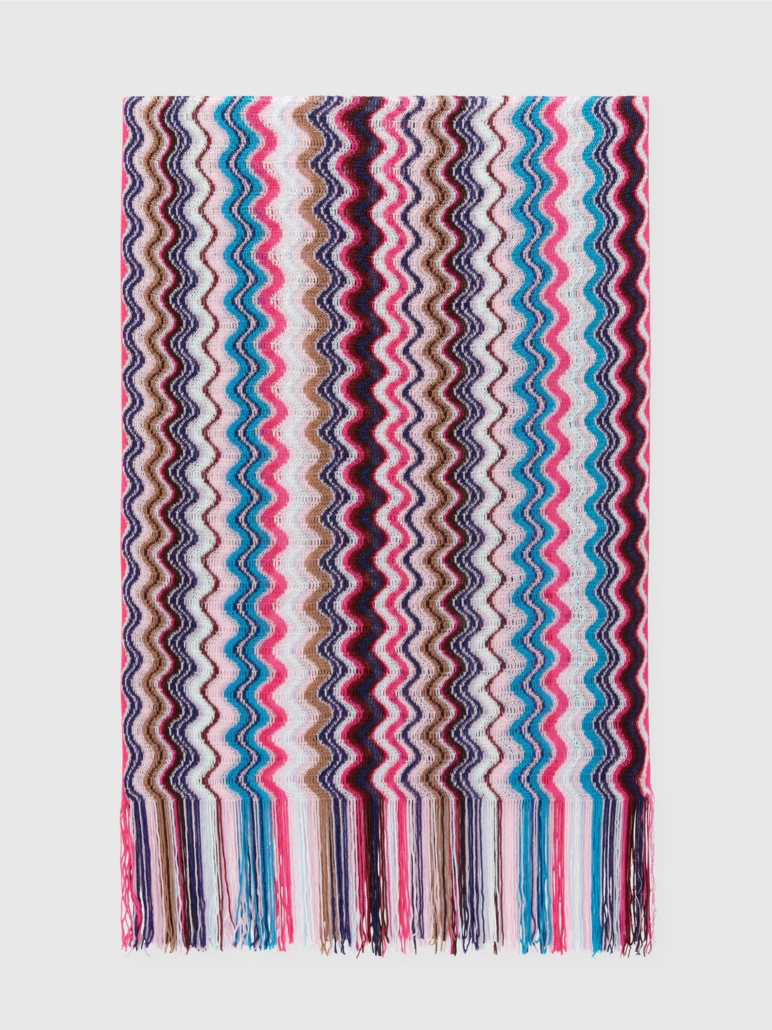 Chevron viscose scarf - 1