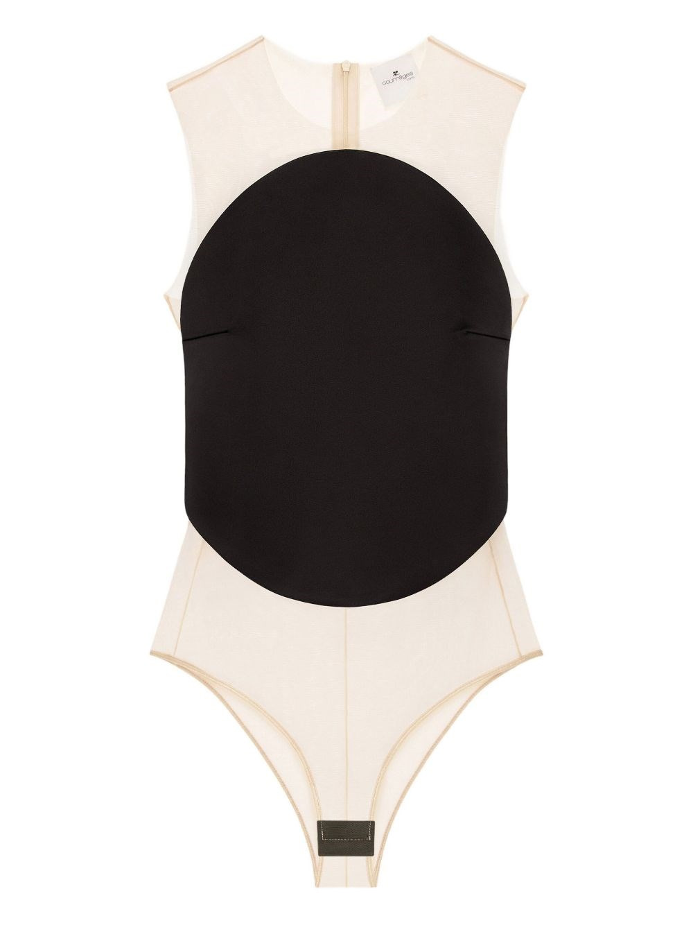 Illusion Circle bodysuit - 1