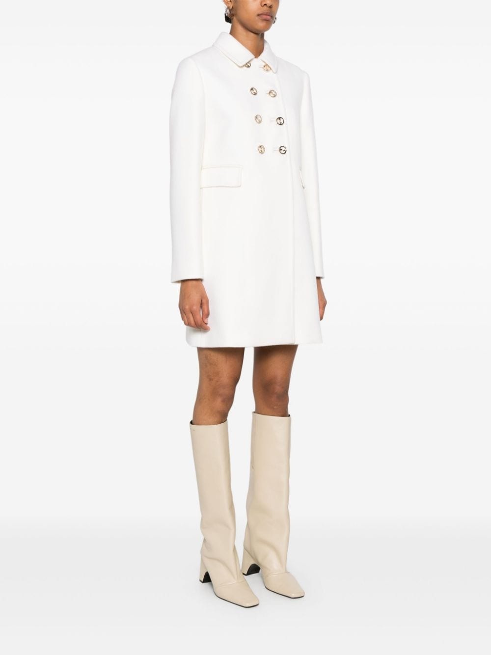 Interlocking G-buttons coat - 3
