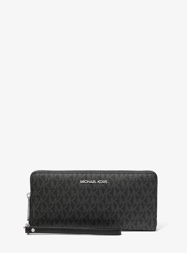Jet Set Travel Large Signature Logo Continental Wallet - 1