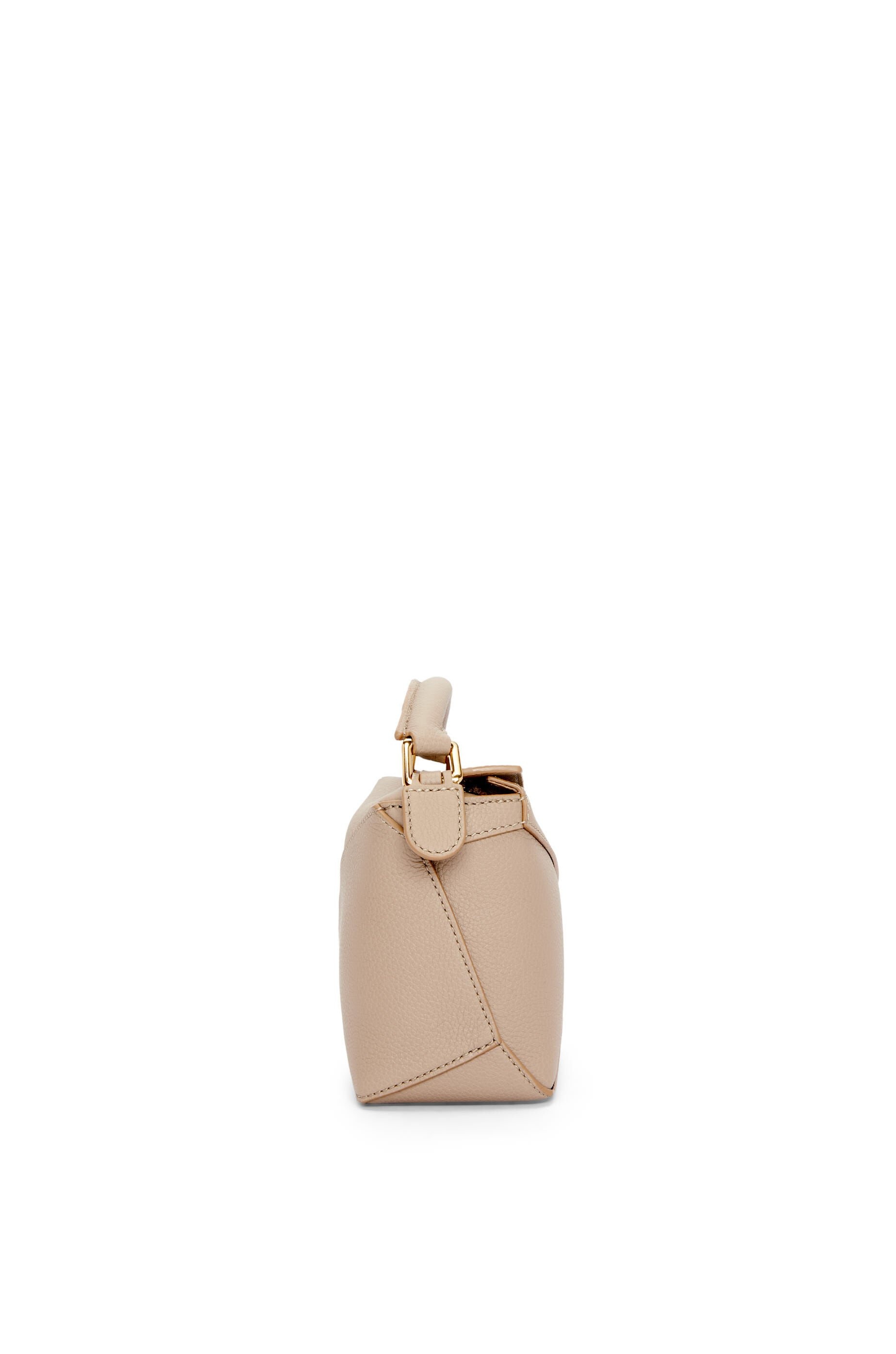 Mini Puzzle bag in soft grained calfskin - 3