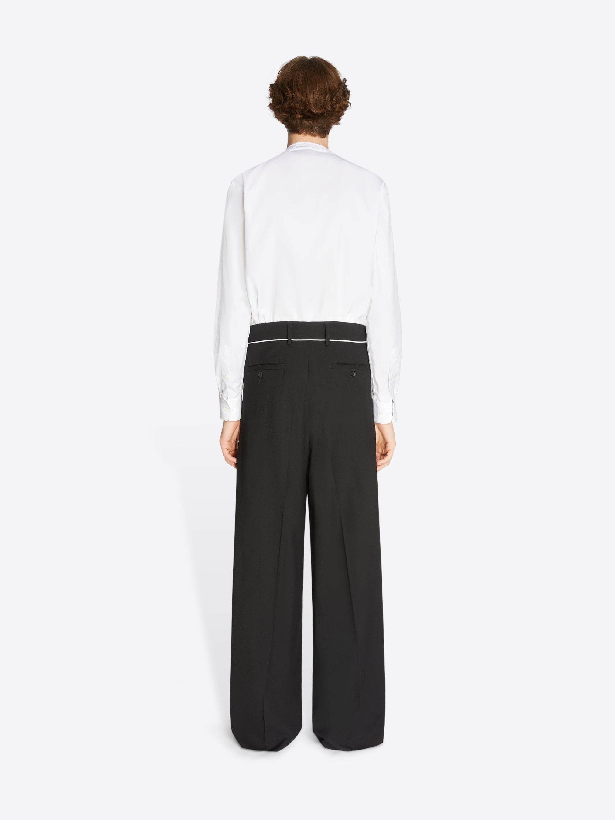 WIDE PLEATED PANTS - 4