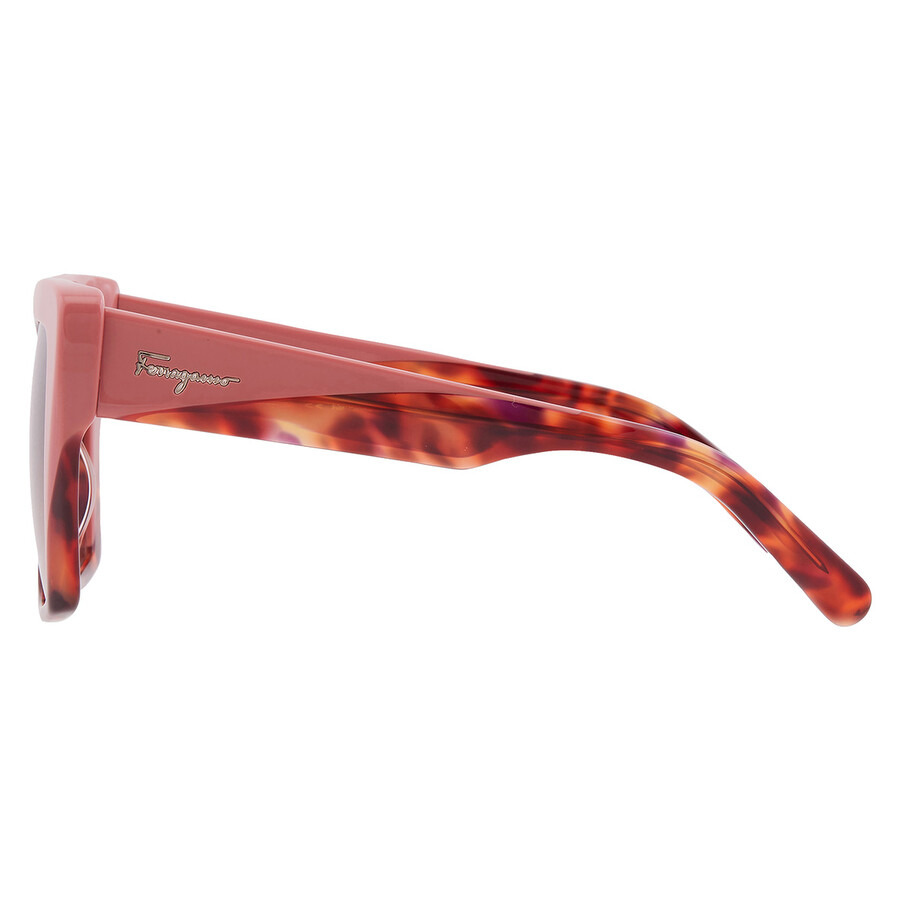 Ferragamo Brown Gradient Square Ladies Sunglasses SF1060S 641 55 - 4