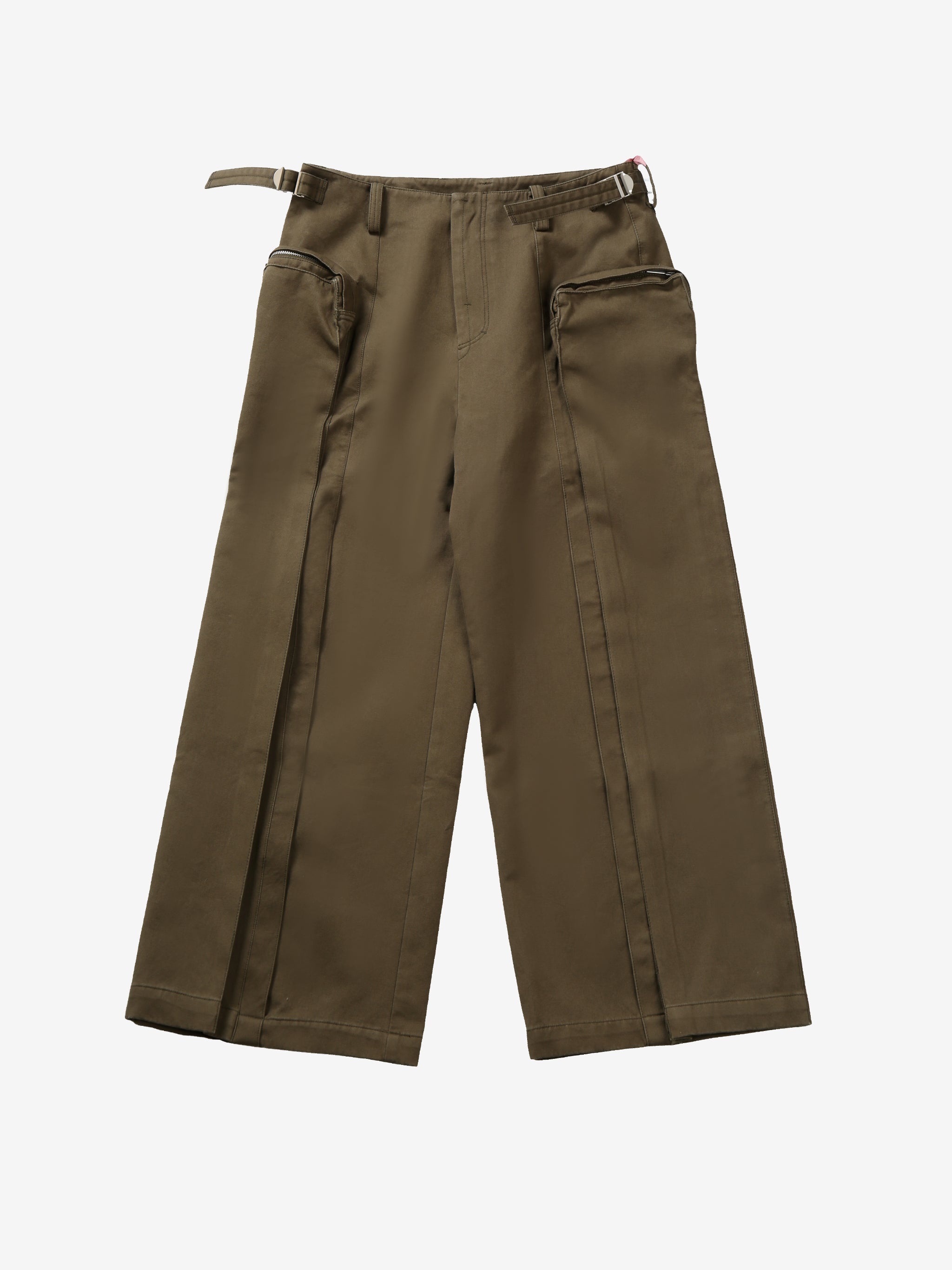 FAX COPY EXPRESS - Unisex Oversized Multi-Pocket Cargo Pants - 4