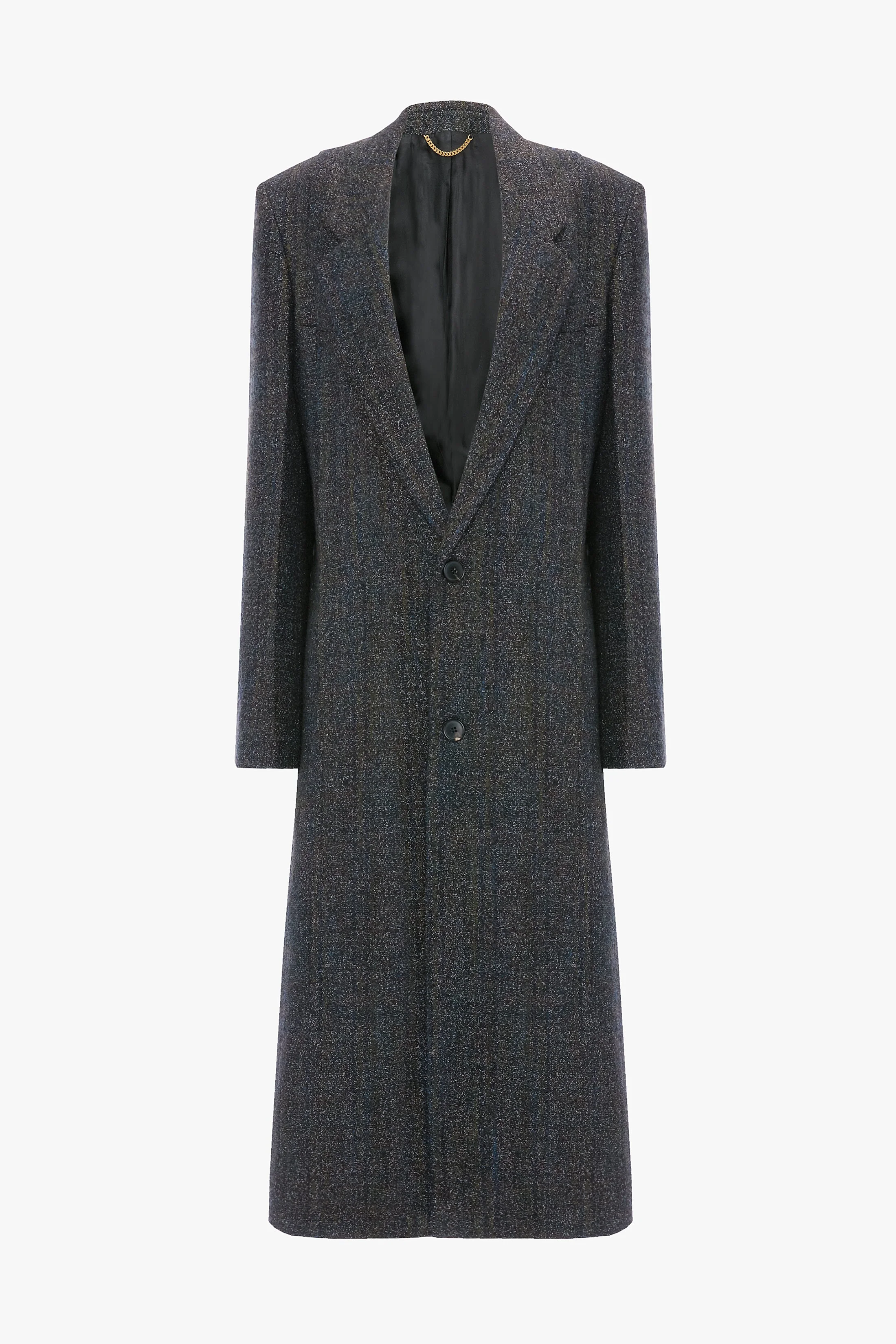 Tailored Coat In Ore Melange - 1