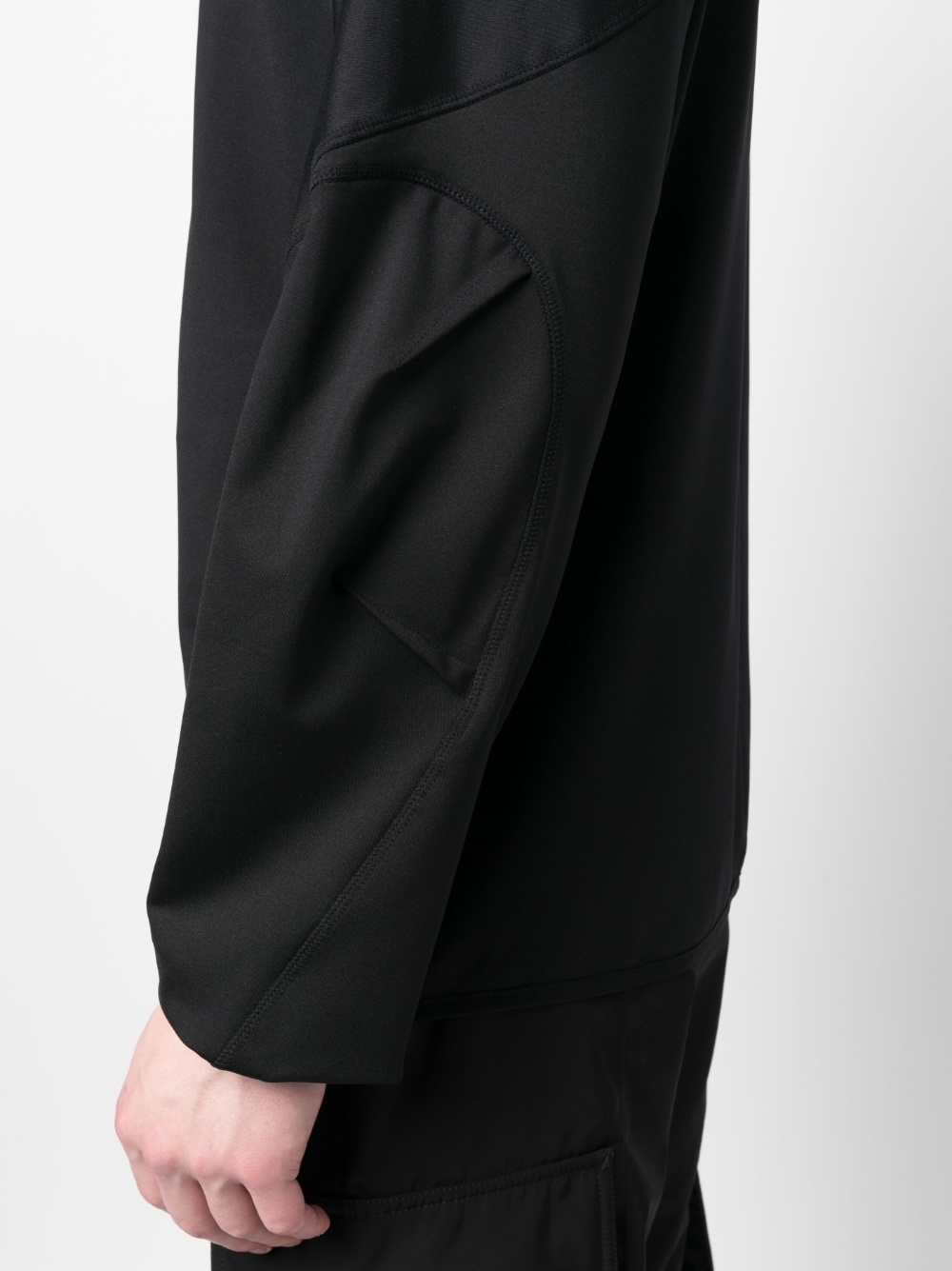 zip-up long-sleeve hoodie - 5