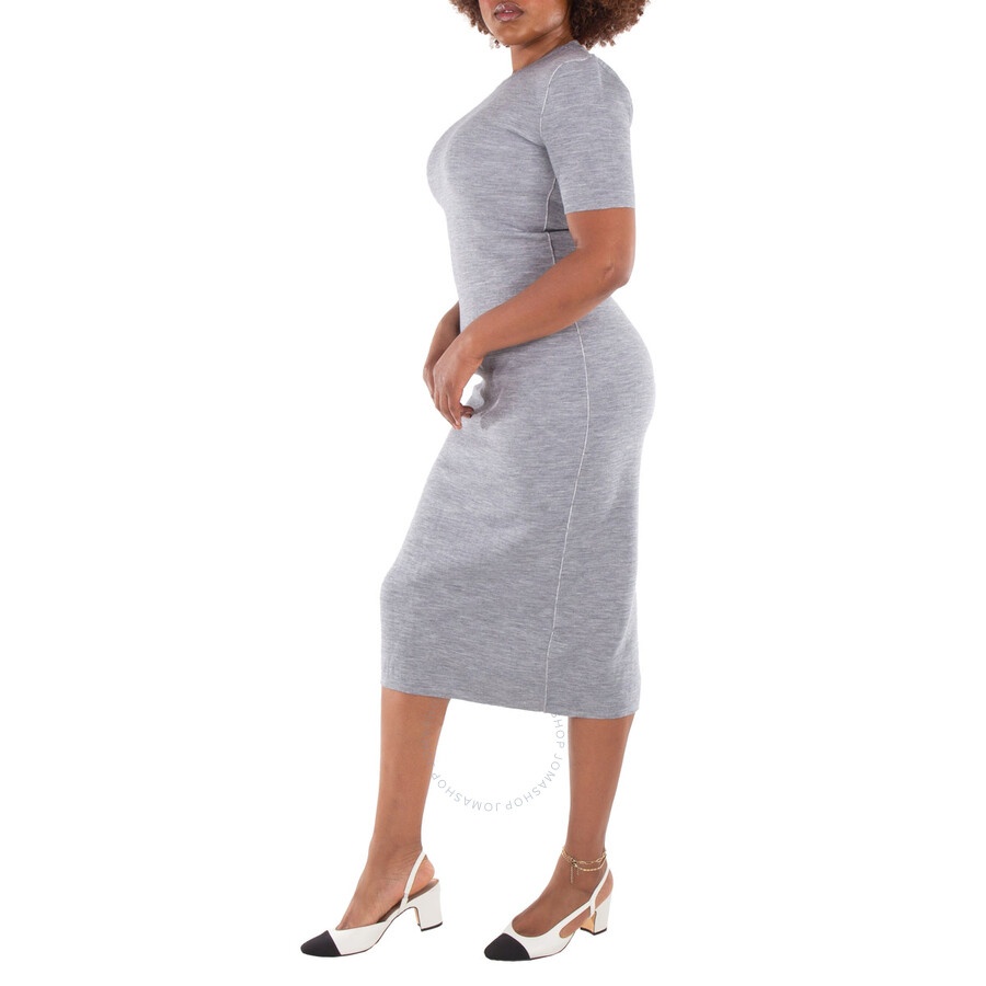 Fendi Reversible Crew Neck Wool Dress - 2
