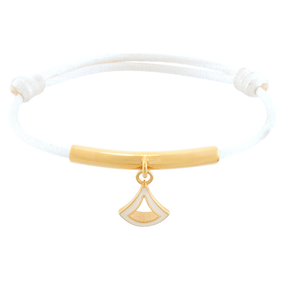 Bvlgari Divas Dream Ivory Opal Fabric Bracelet - 2