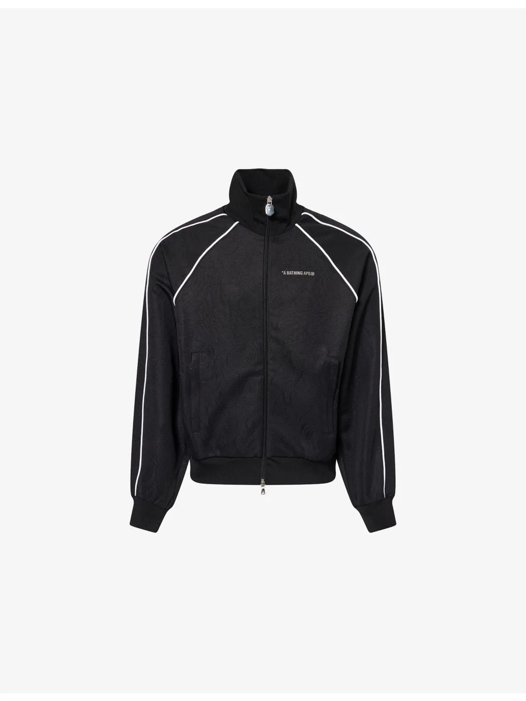 Line Camo Stretch-Woven Track Jacket - 1