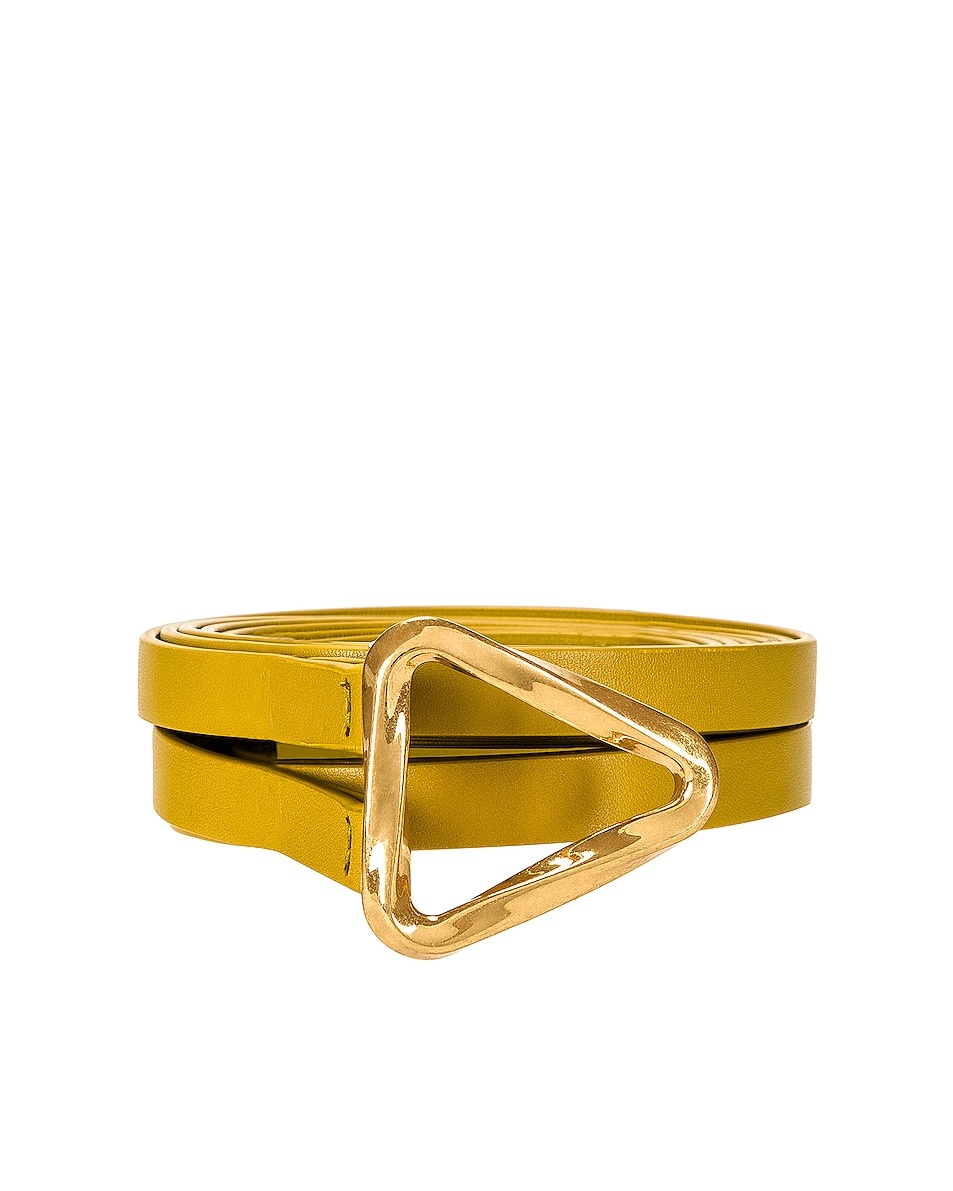 Triangle Leather Belt - 3