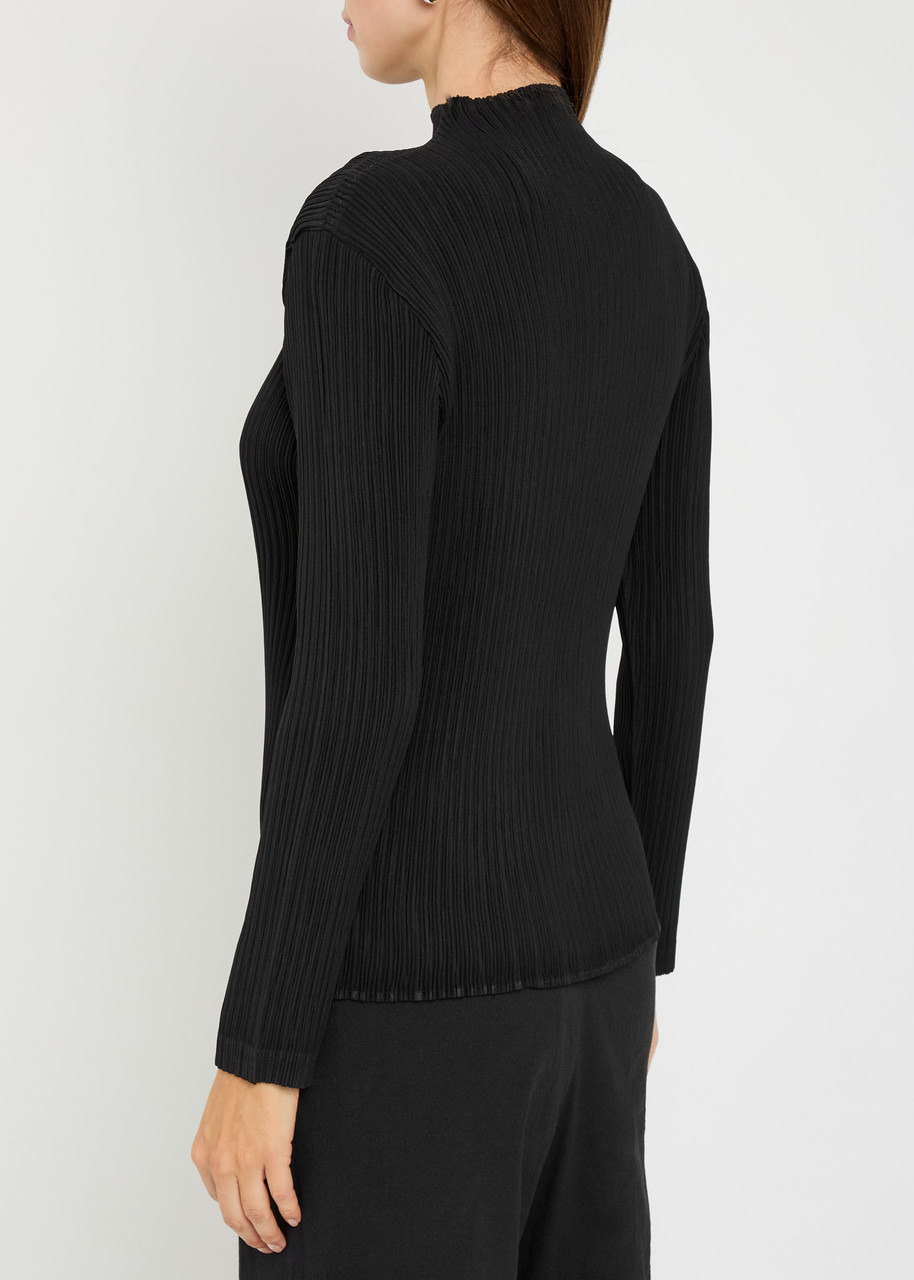 Issey Miyake Pleated Crepe top - 3