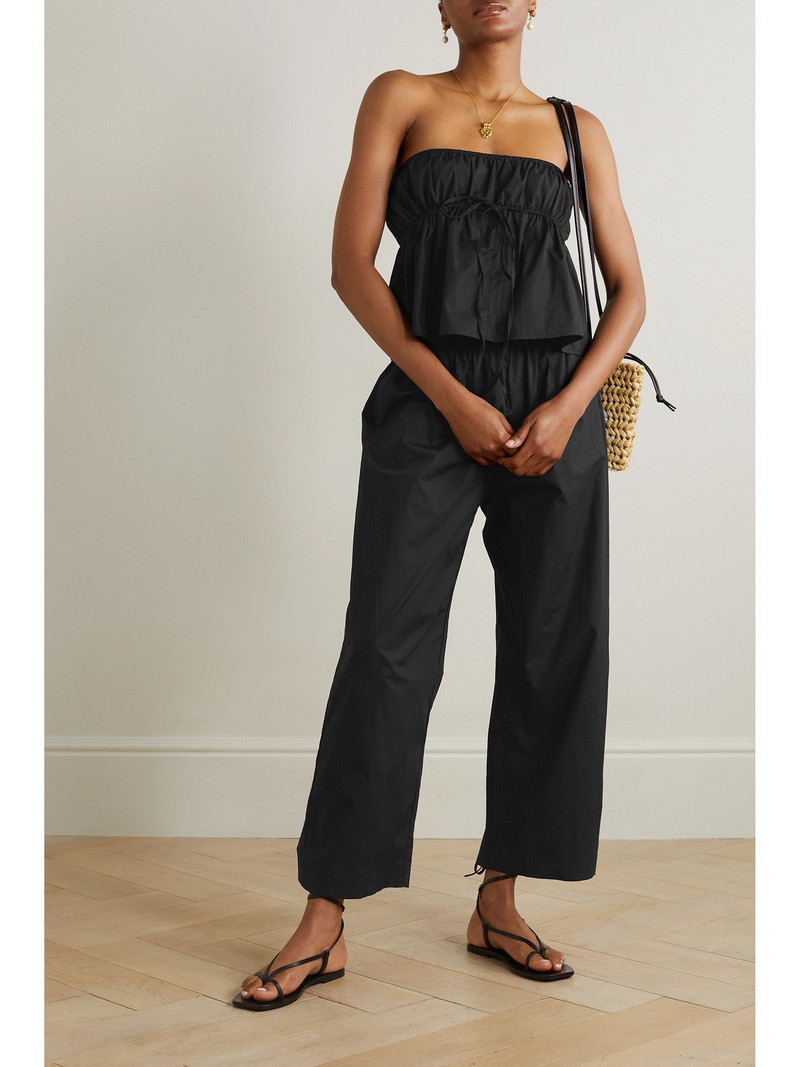 DEIJI STUDIOS Ease Organic Cotton-poplin Pants outlook