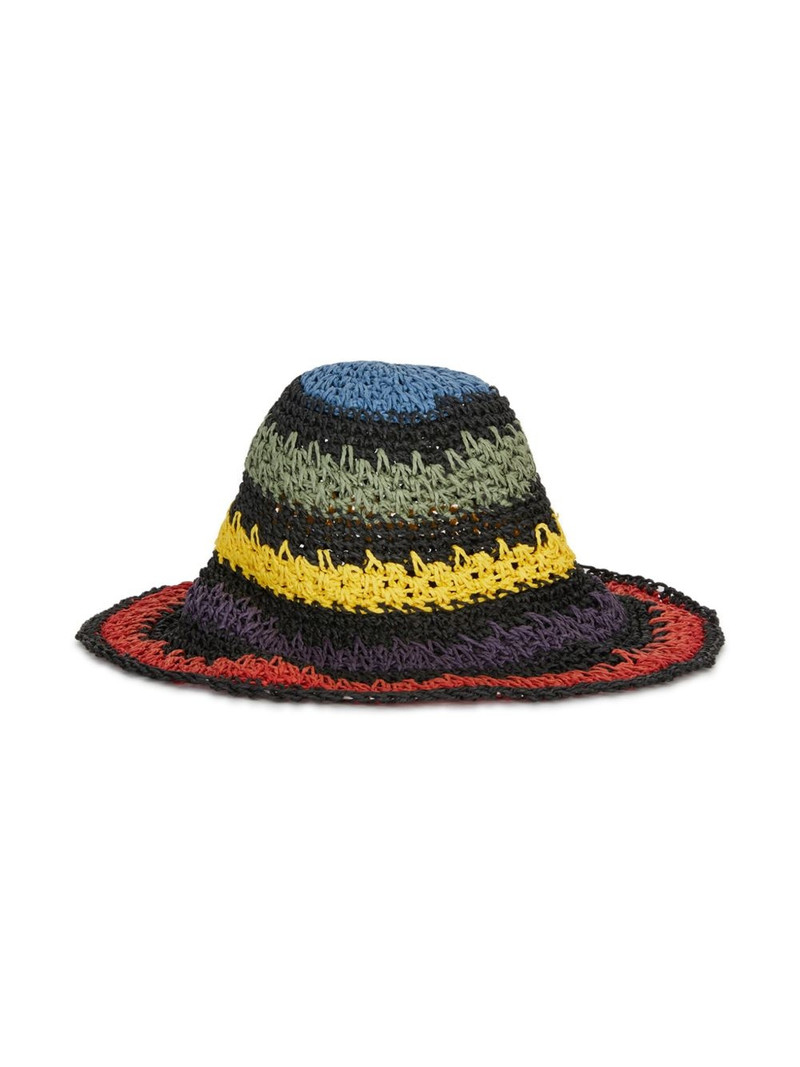 RUSLAN BAGINSKIY straw sun hat outlook