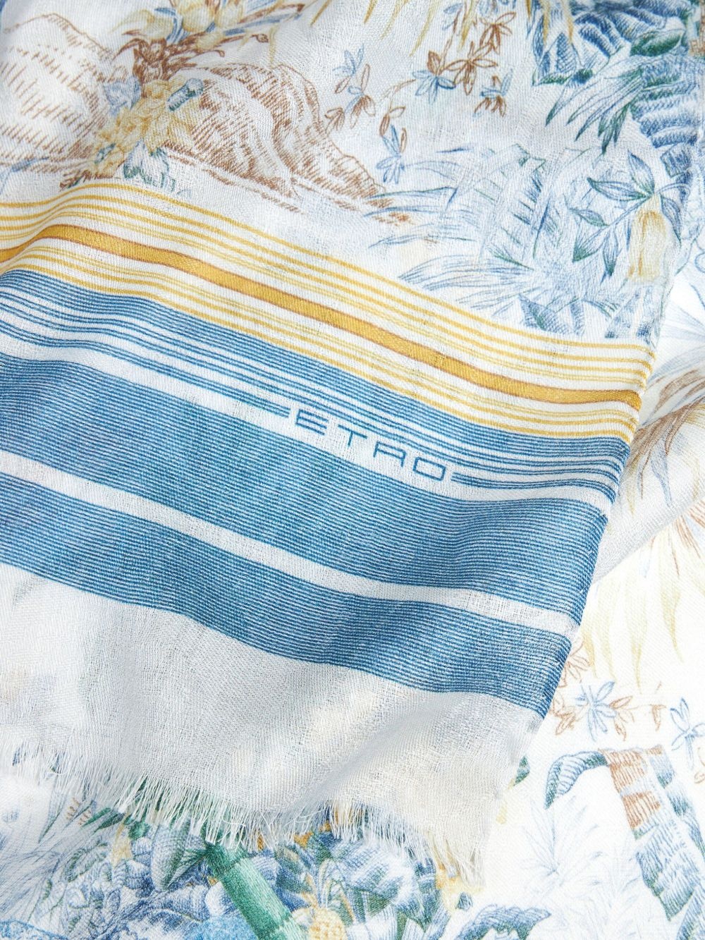 abstract-pattern scarf - 2