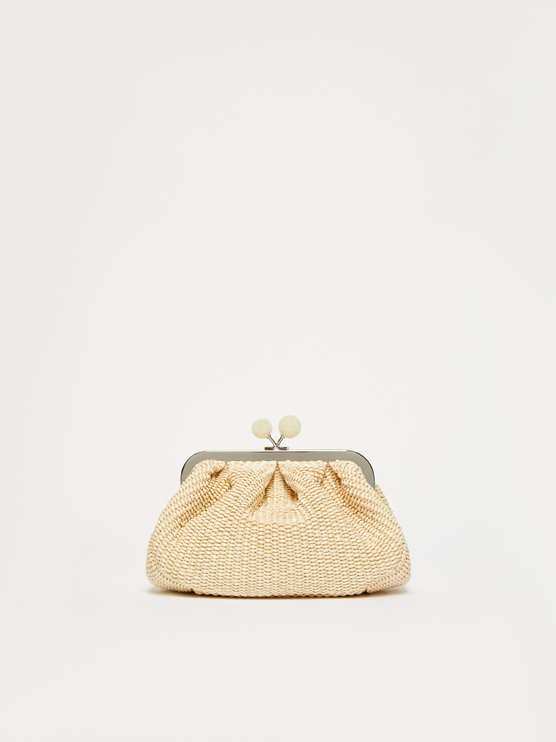 PALMAS Small raffia-effect Pasticcino Bag - 3