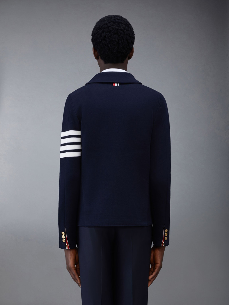 Thom Browne 4-Bar knit blazer outlook