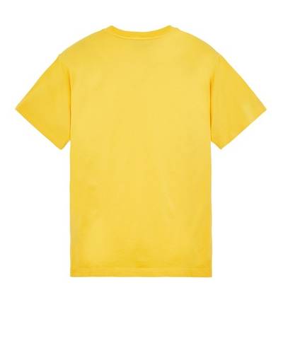 Stone Island 21213 COTTON JERSEY_GARMENT DYED YELLOW outlook