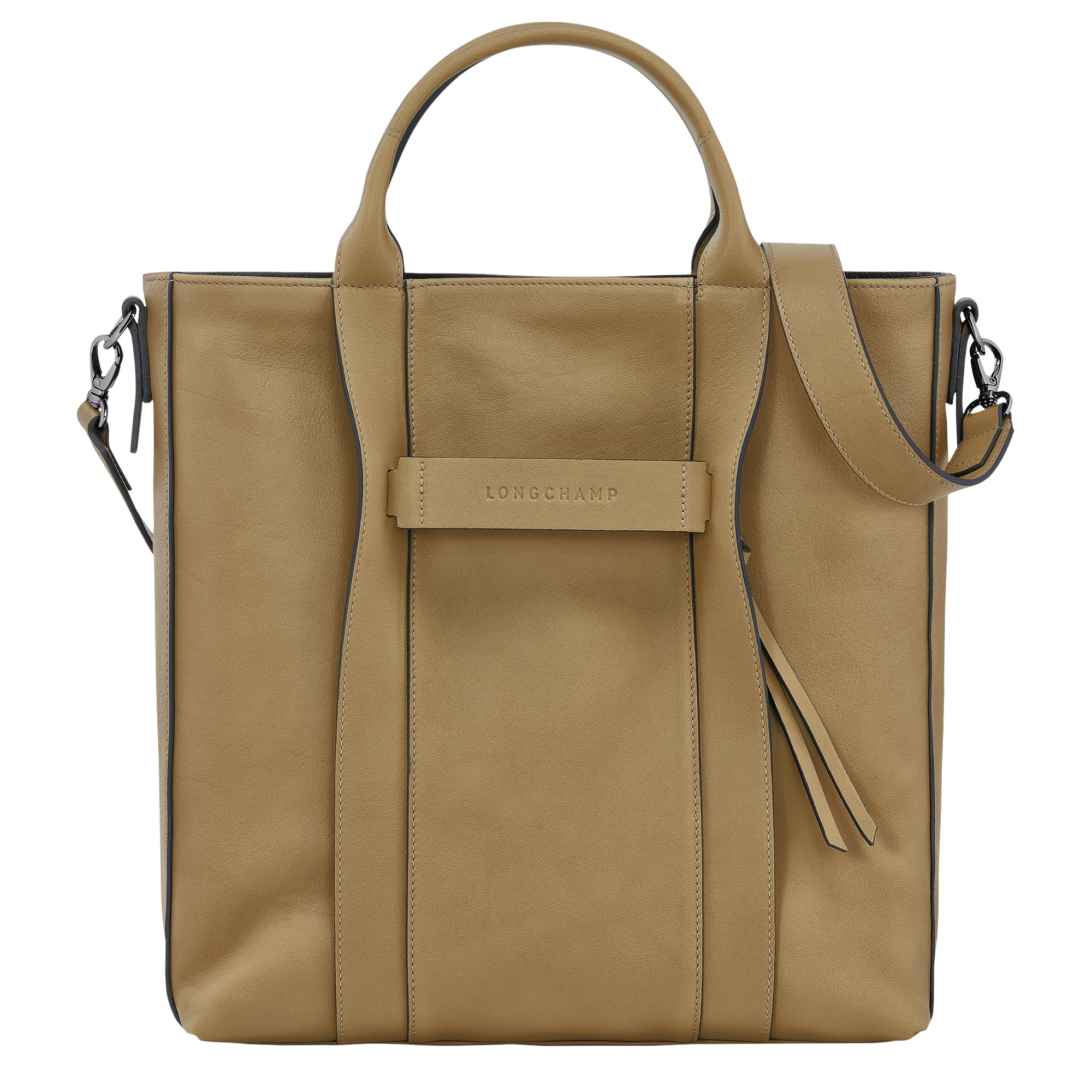 Longchamp 3D L Tote bag Tobacco - Leather - 1