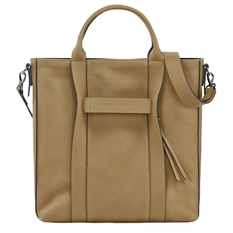 Longchamp 3D L Tote bag Tobacco - Leather 1