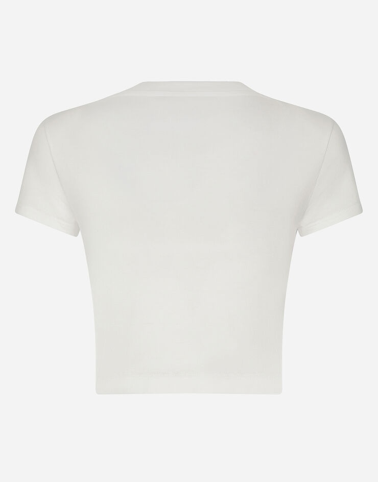Short-sleeved T-shirt with DG logo - 2