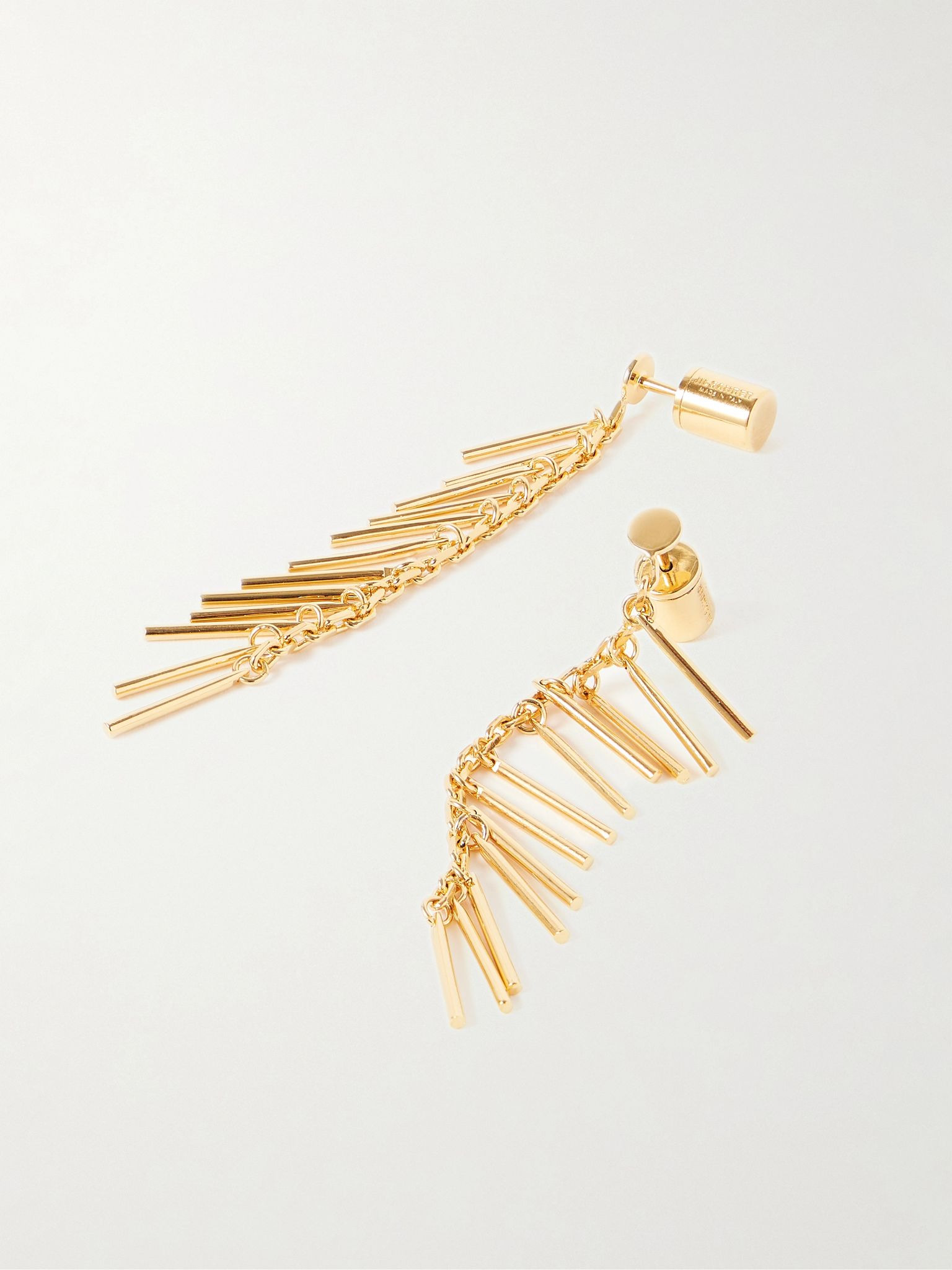 Gold-tone earrings Gold - 3