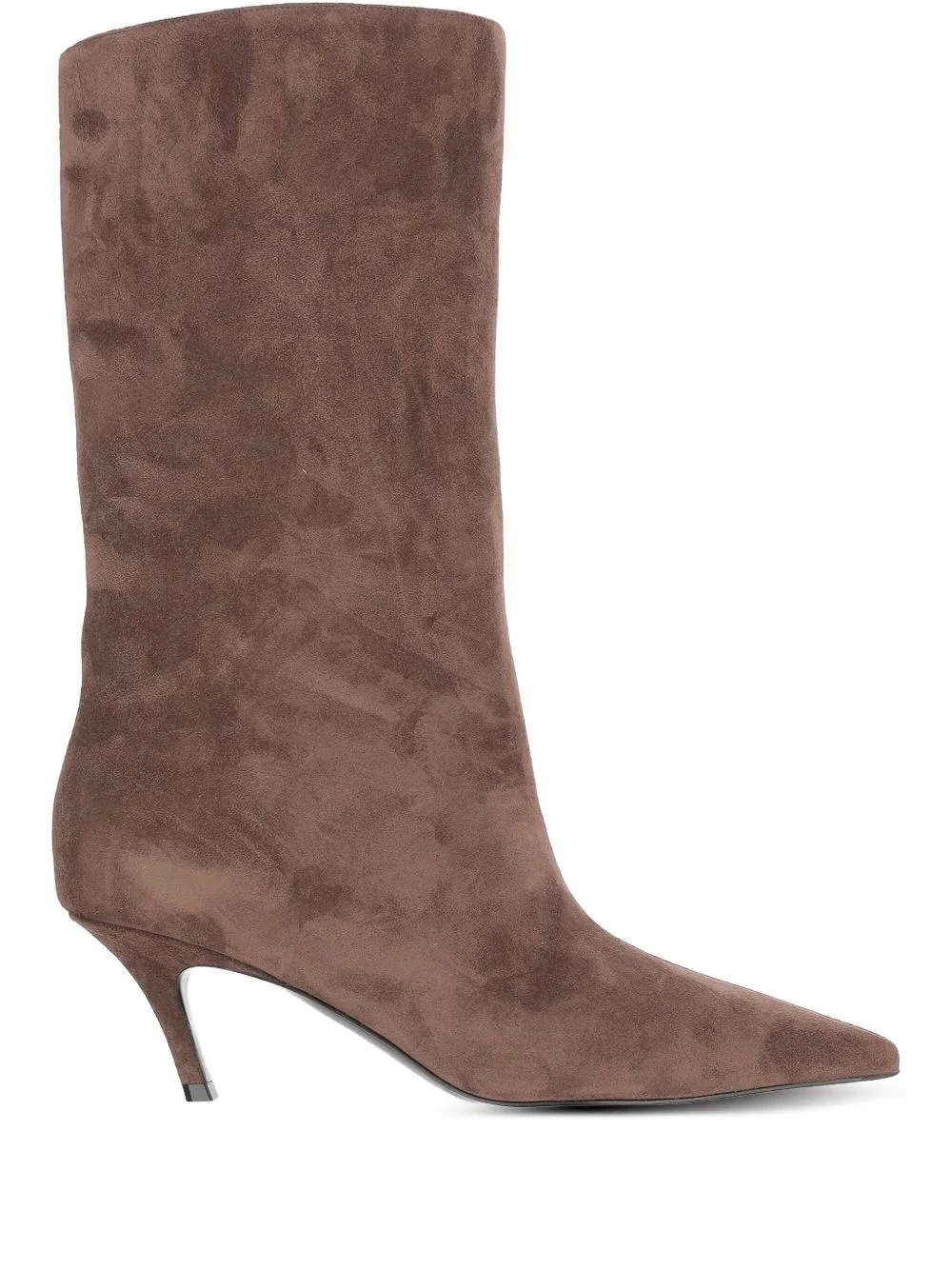 60mm Fiona tapered-toe slip-on boots - 1