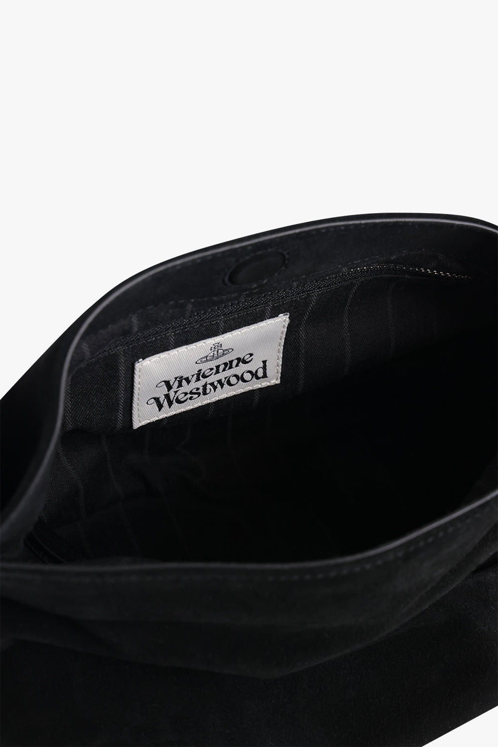 MAXIME SMALL SUEDE CROSSBODY BAG | BLACK - 3