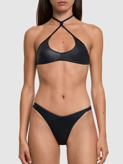 Palm Angels Monogram Crossover lycra bikini bottoms outlook