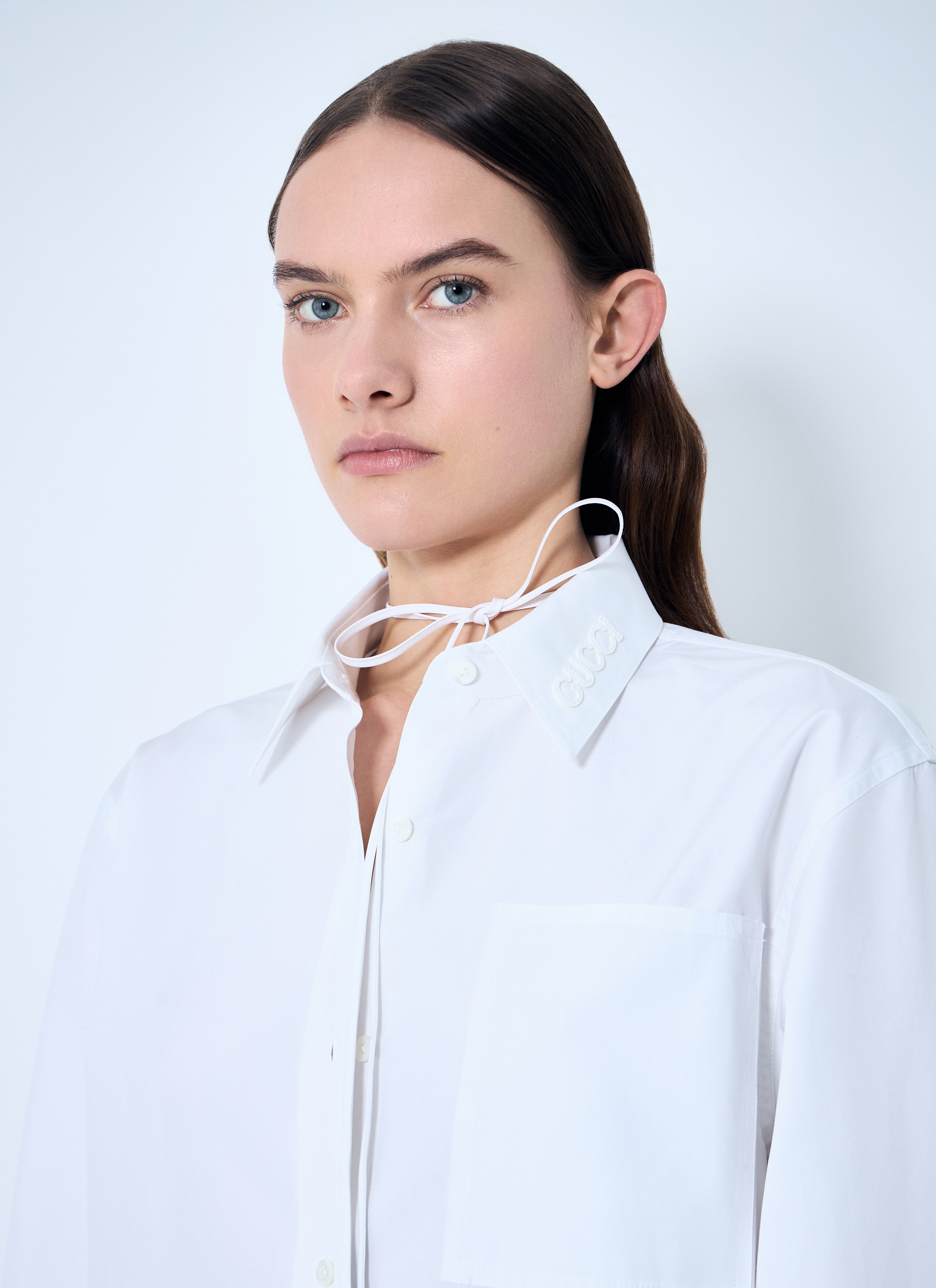 Heavy Cotton Poplin Shirt - 5