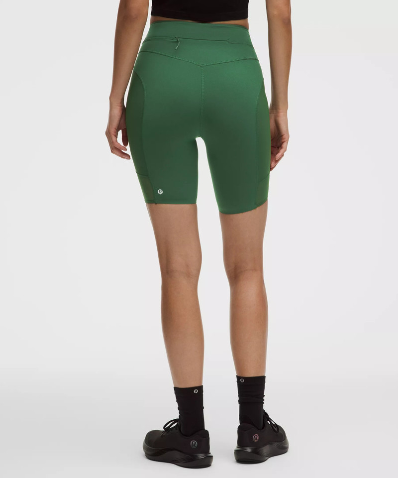 No Line High-Rise Running Short 8" 3