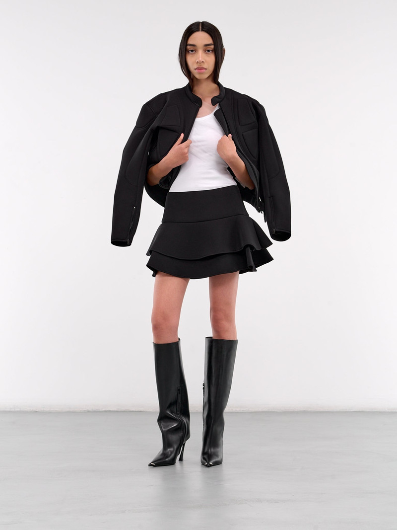David Koma Front Tulle Gathered Tank outlook