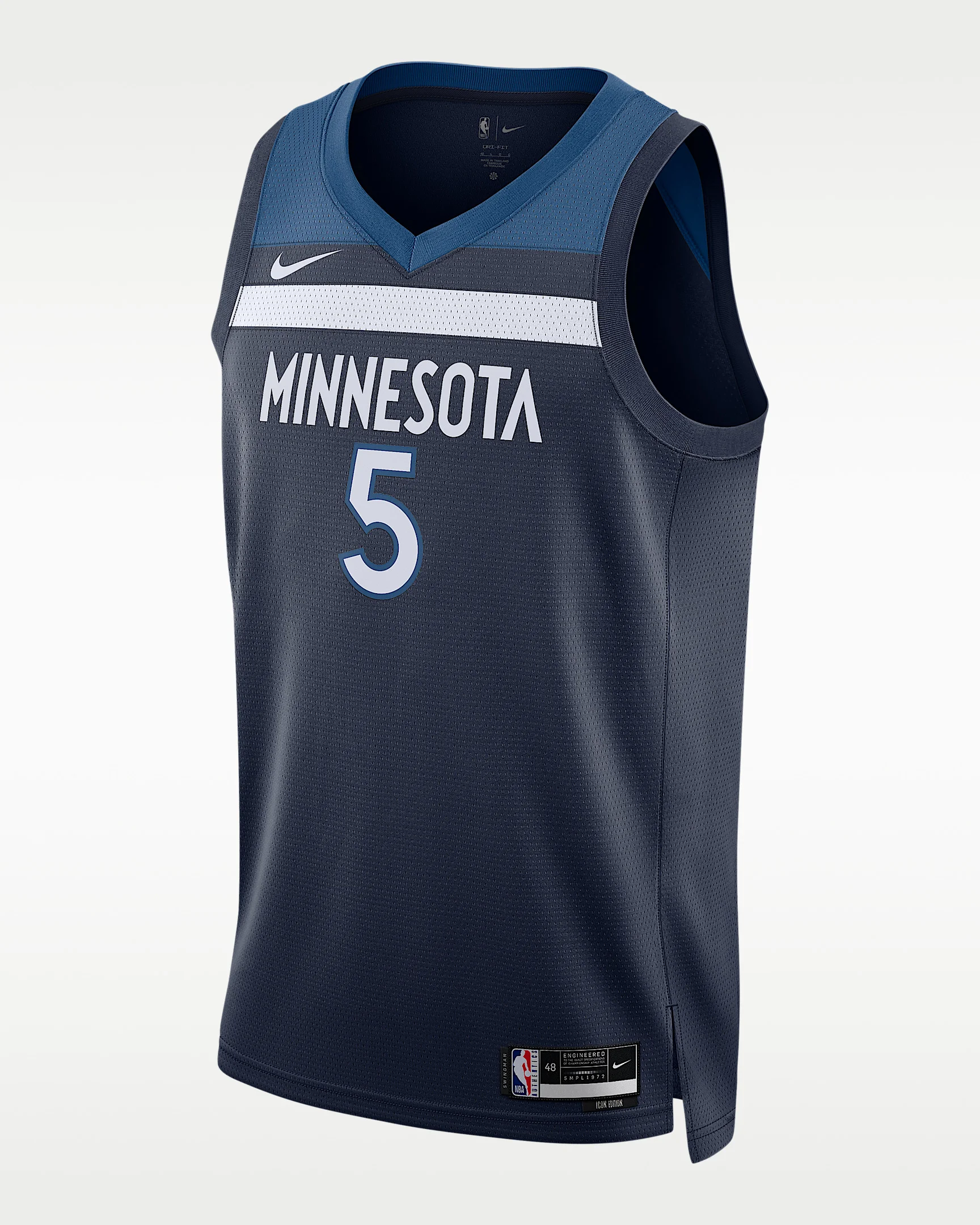 Minnesota Timberwolves Icon Edition 2022/23 Nike Men's Dri-FIT NBA Swingman Jersey - 1