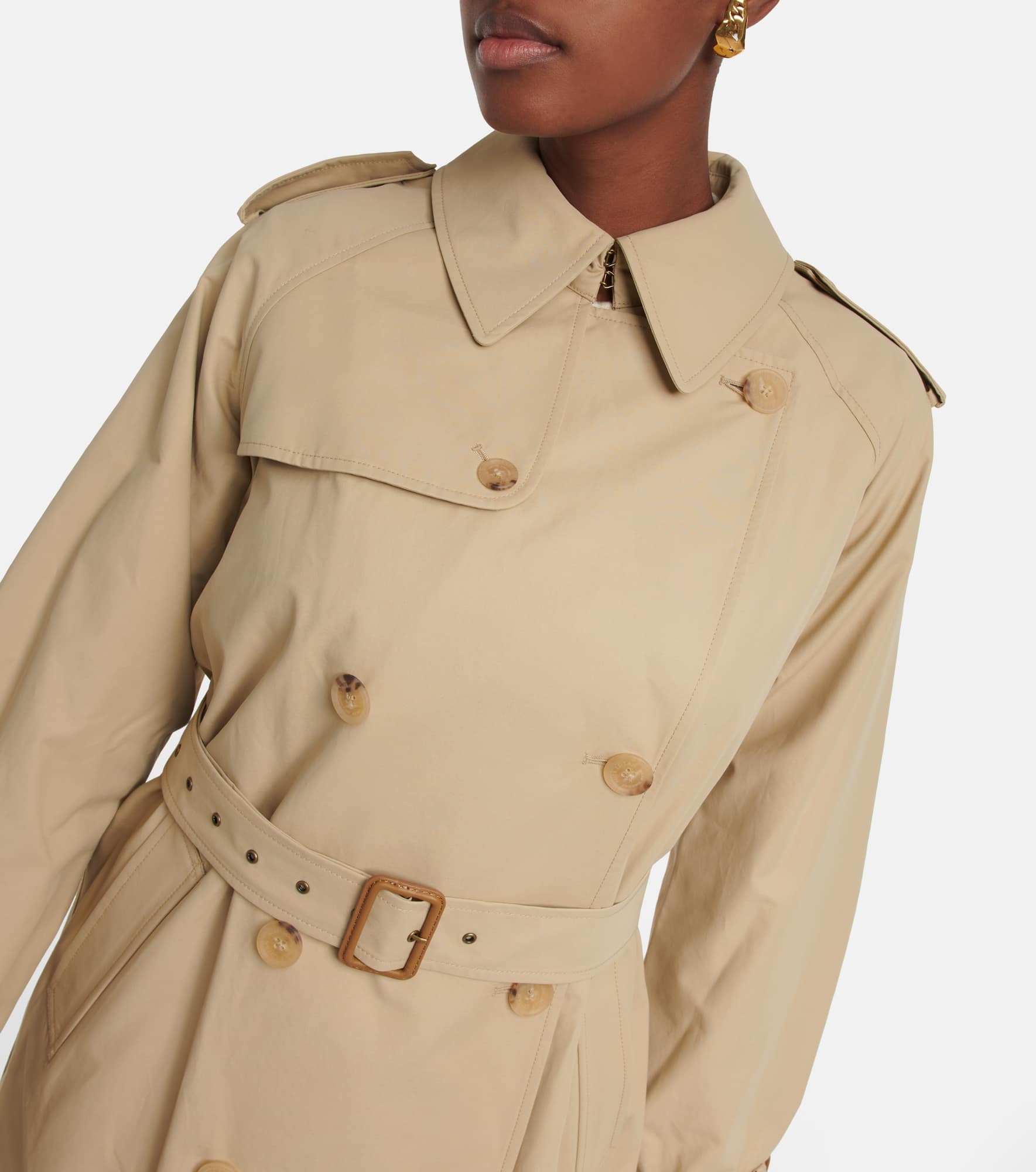 Tanner cotton-blend trench coat - 4