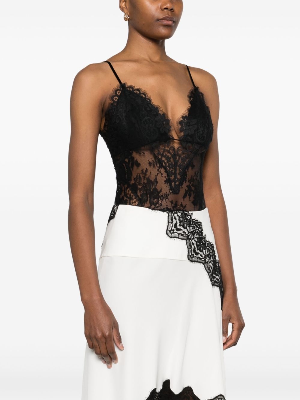 Lace Teddy bodysuit - 3
