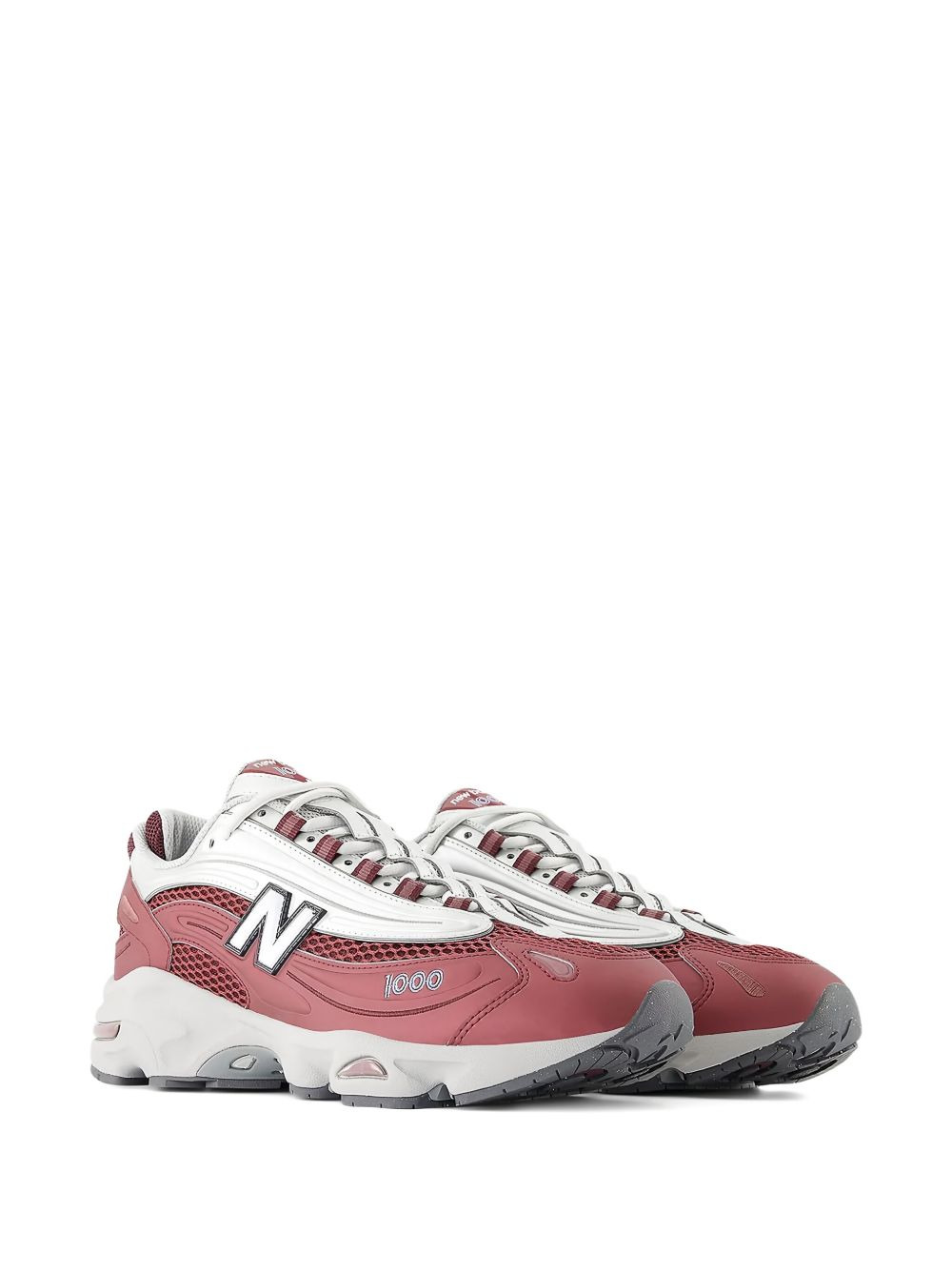 1000 "Monarch Burgandy" sneakers - 2