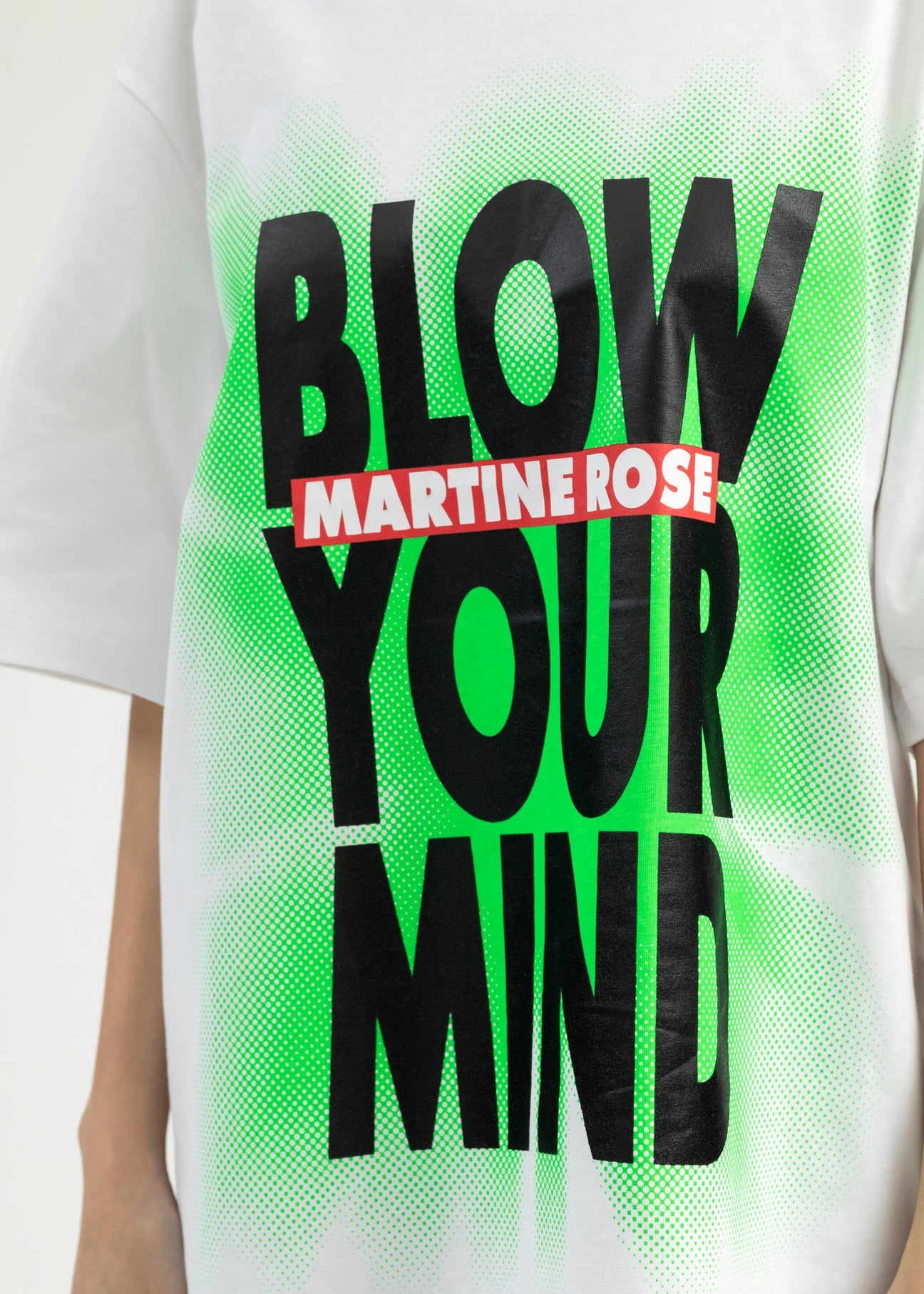 WHITE / BLOW YOUR MIND CLASSIC T-SHIRT - 4