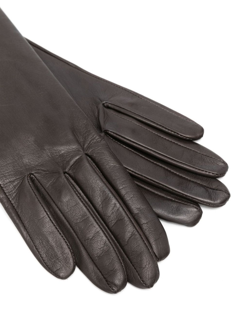 MANOKHI leather gloves outlook
