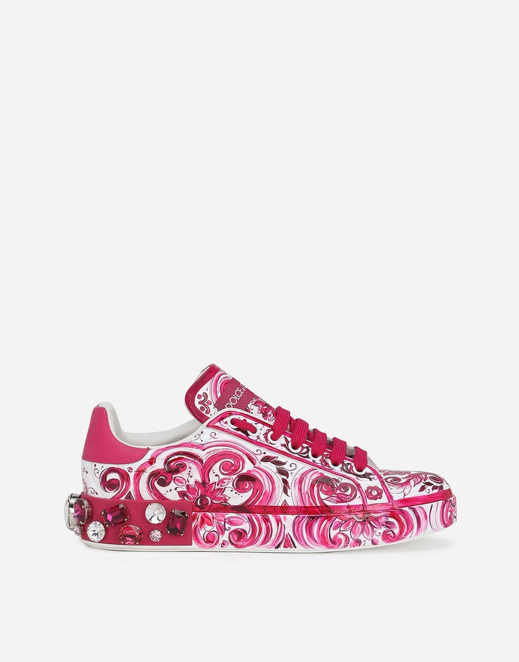 Calfskin Portofino sneakers - 1