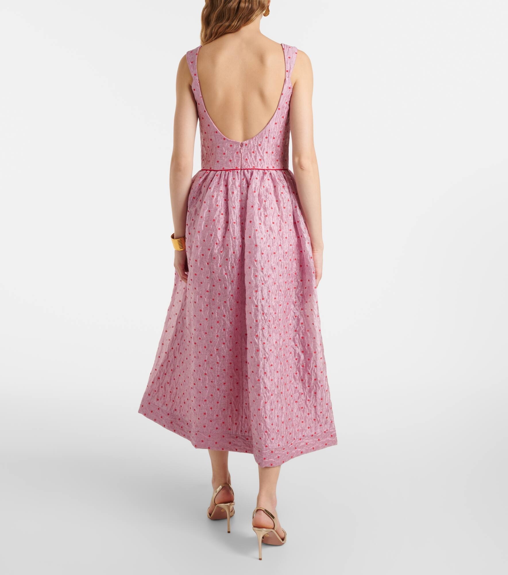 Apple polka-dot corset dress - 3