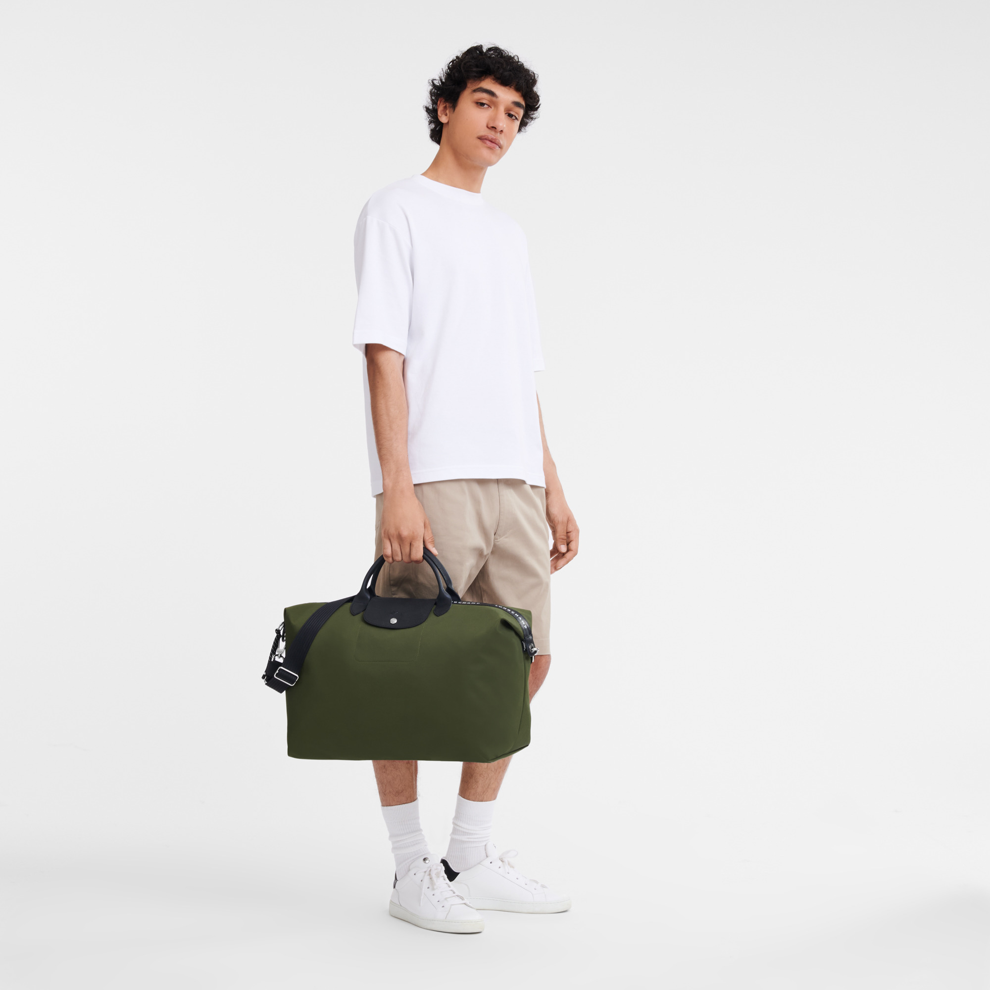 Le Pliage Energy S Travel bag Khaki - Recycled canvas - 2