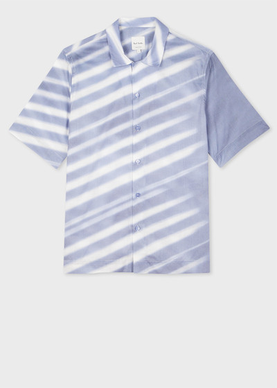 Paul Smith Blue 'Morning Light' Short-Sleeve Shirt outlook