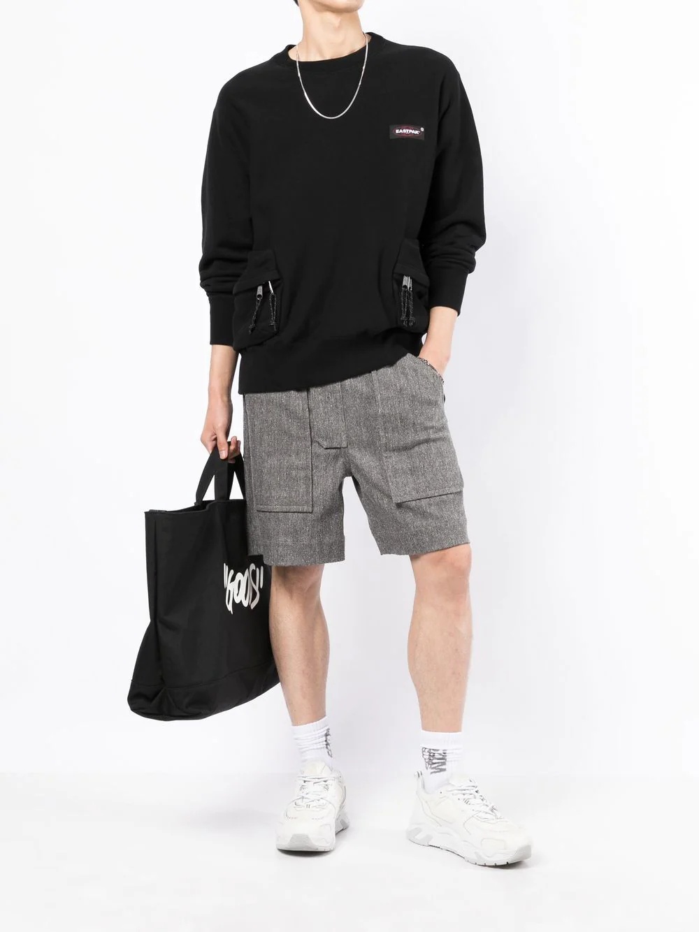 x Eastpak patch pocket sweatshirt - 2