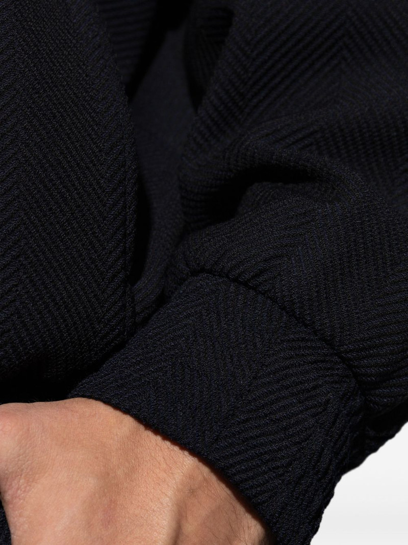 hooded zip wool jacket 5