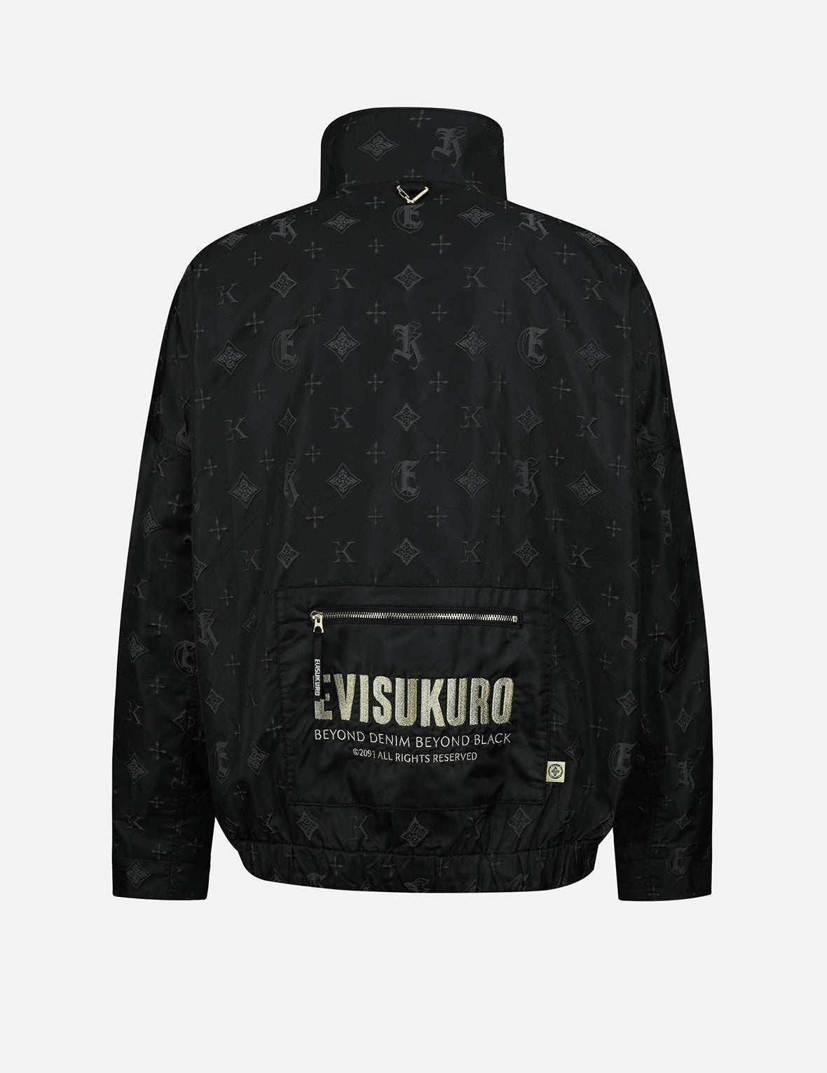 Monogram Kamon and Logo Jacquard Bomber Jacket - 2